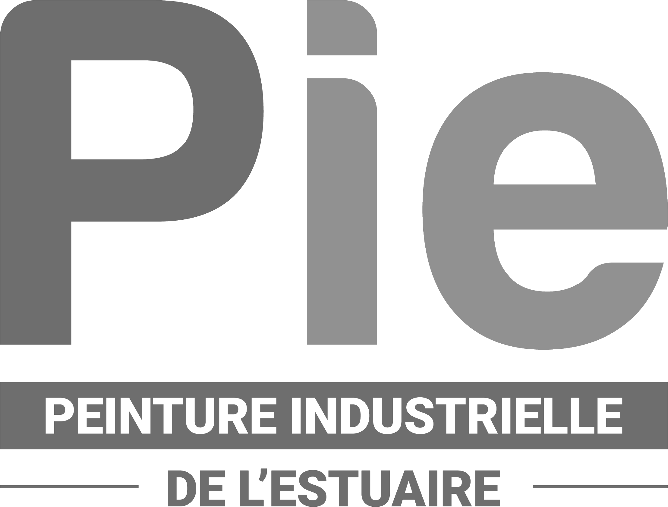 logo pie gris